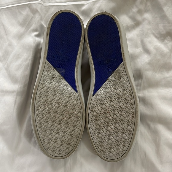 Rothy's The Original Slip-On Sneakers Size 7 Woman Black - Picture 2 of 8